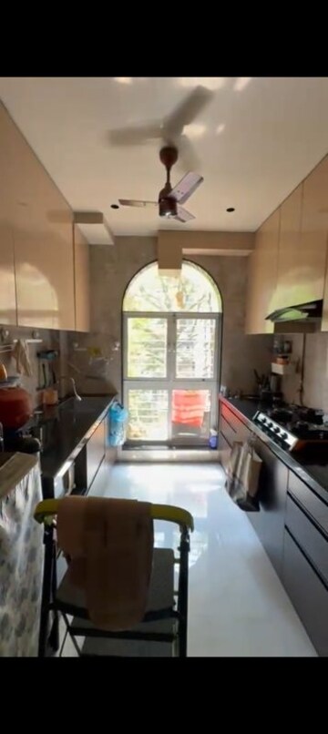 Kitchen in 3 BHK Apartment at Silver Arch Thane West, Samata Nagar – for Rent