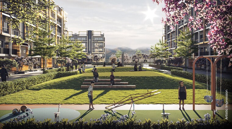 Garden, m3m-antalya-hills 2 Bedroom 1193 Sq.Ft. Apartment In Sector 79 Gurgaon 10050067