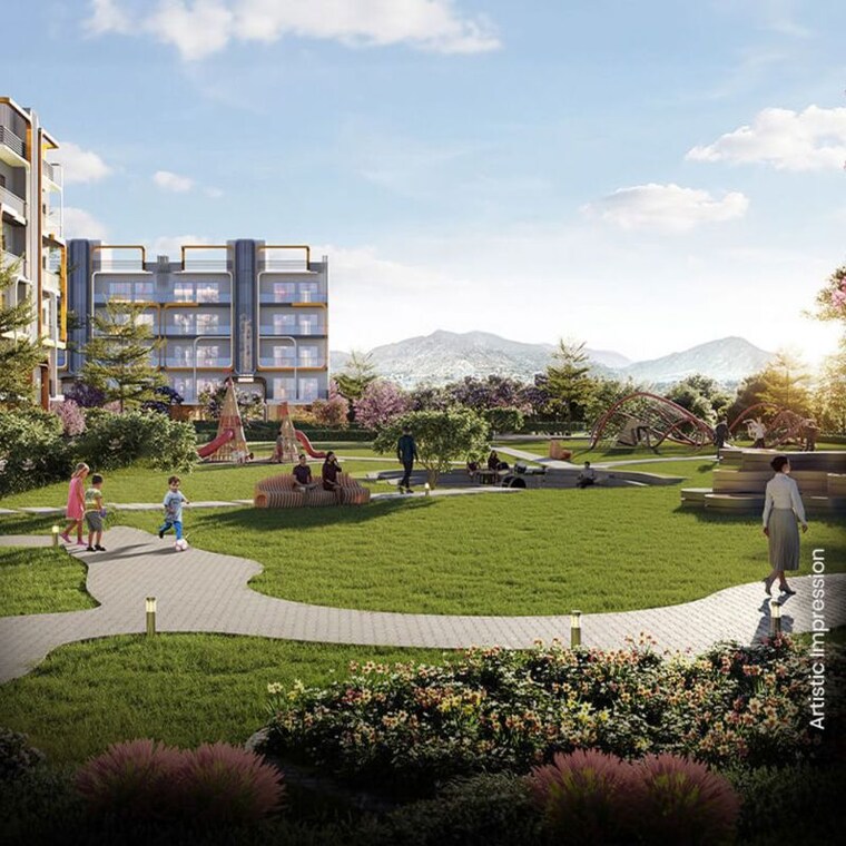 Garden, m3m-antalya-hills 2 Bedroom 1193 Sq.Ft. Apartment In Sector 79 Gurgaon 10050067