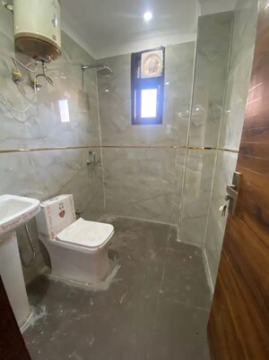 Bathroom in 2 BHK Builder Floor at Chattarpur – for Rent