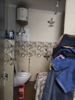 Bathroom in 3 BHK Apartment at Vishwakarma Colony – for Sale