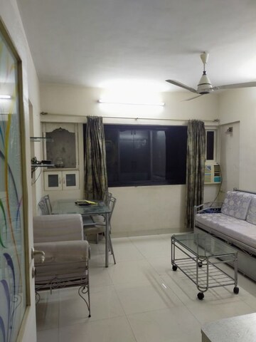 Living Room in 1 BHK Apartment at Sky View CHS Andheri, Andheri East – for Rent