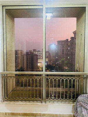 Balcony in 1 BHK Apartment at Hiranandani Lavinia, Ghodbunder Road – for Rent