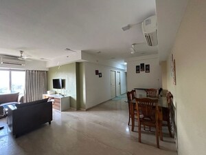 Living Room in 3 BHK Apartment at Kanakia Paris, Bandra East – for Rent