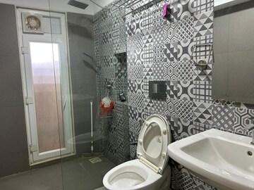 Bathroom in 3 BHK Apartment at Kanakia Paris, Bandra East – for Rent