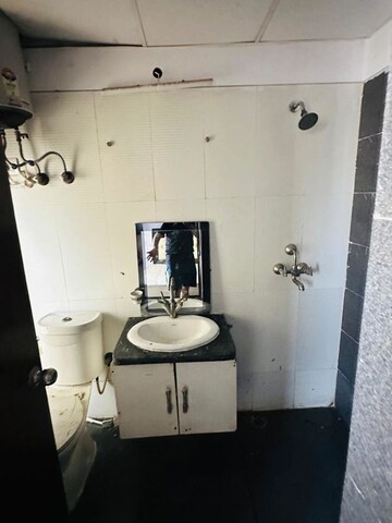 Bathroom in 3 BHK Apartment at Mahagun Moderne, Sector 78 – for Rent