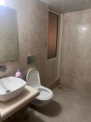 Bathroom in 2 BHK Apartment at Dosti West County, Balkum Pada – for Rent