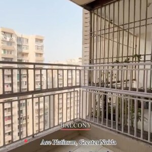 Balcony in 2 BHK Apartment at ACE Platinum, Delta Iii Greater Noida – for Sale