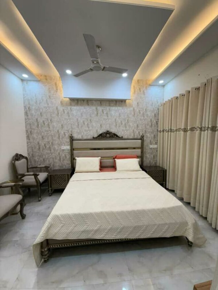 Bedroom, ambala highway 3 Bedroom 105 Sq.Yd. Independent House In Ambala Highway Zirakpur 10050288