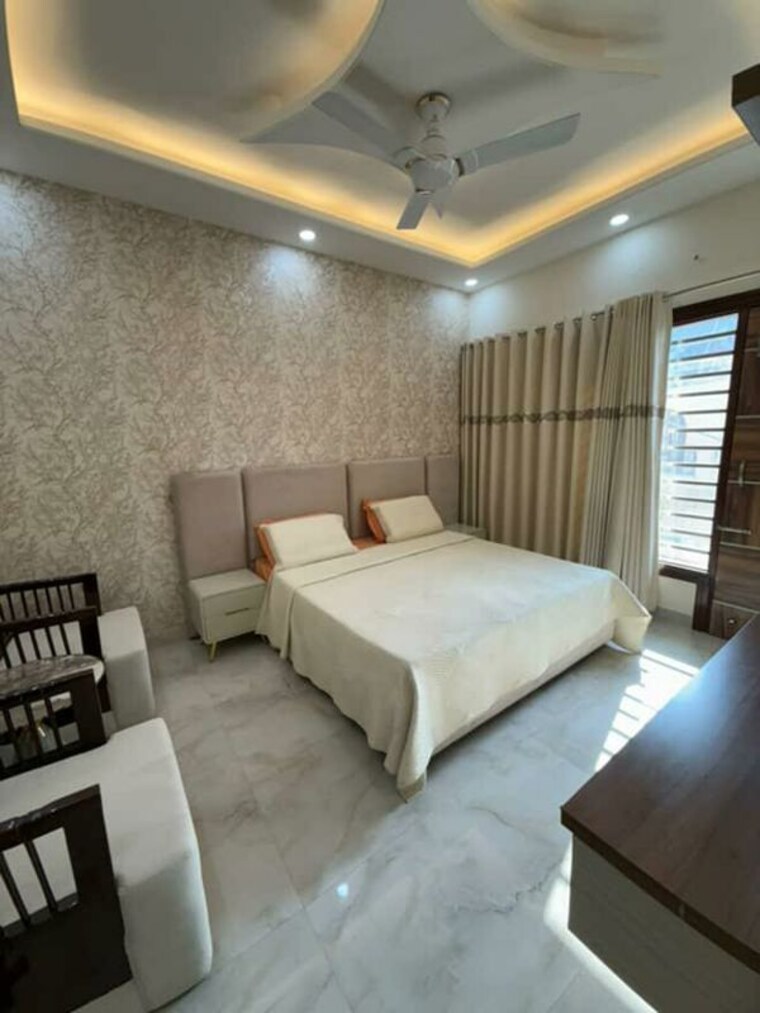 Bedroom, ambala highway 3 Bedroom 105 Sq.Yd. Independent House In Ambala Highway Zirakpur 10050288
