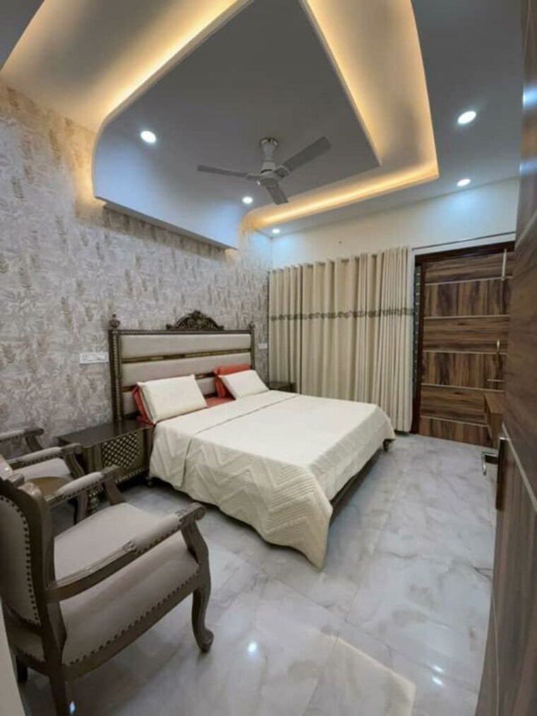 Living Room, ambala highway 3 Bedroom 105 Sq.Yd. Independent House In Ambala Highway Zirakpur 10050288