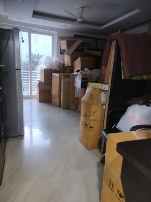 Living Room in 4 BHK Apartment at Vasant Kunj – for Rent