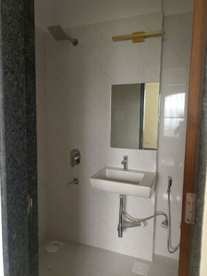 Bathroom in 3 BHK Apartment at Dosti Blossom, Wadala East – for Rent