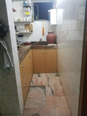 Kitchen in 1 BHK Apartment at Adarsh Nagar CHS Worli, Worli – for Rent