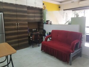 Living Room in 1 BHK Apartment at Adarsh Nagar CHS Worli, Worli – for Rent