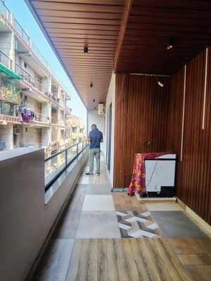 Balcony in 2 BHK Builder Floor at Bindal Enclave, Phi Iv Greater Noida – for Rent