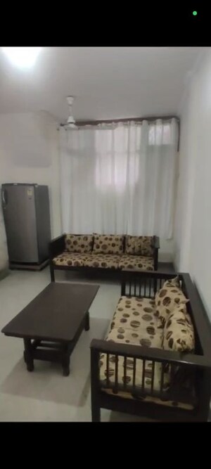 Living Room in 3 BHK Builder Floor at Malviya Nagar – for Rent