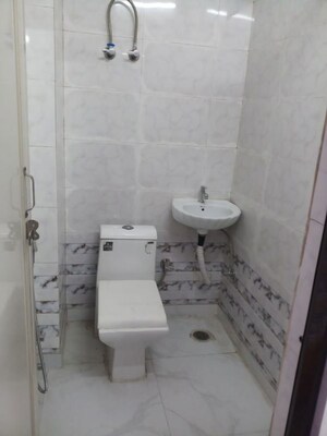 Bathroom in 1 RK Builder Floor at Burari – for Rent