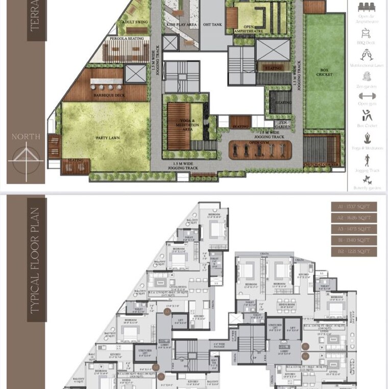 Master Plan, juhu 5 Bedroom 2561 Sq.Ft. Apartment In Juhu Mumbai 10050420