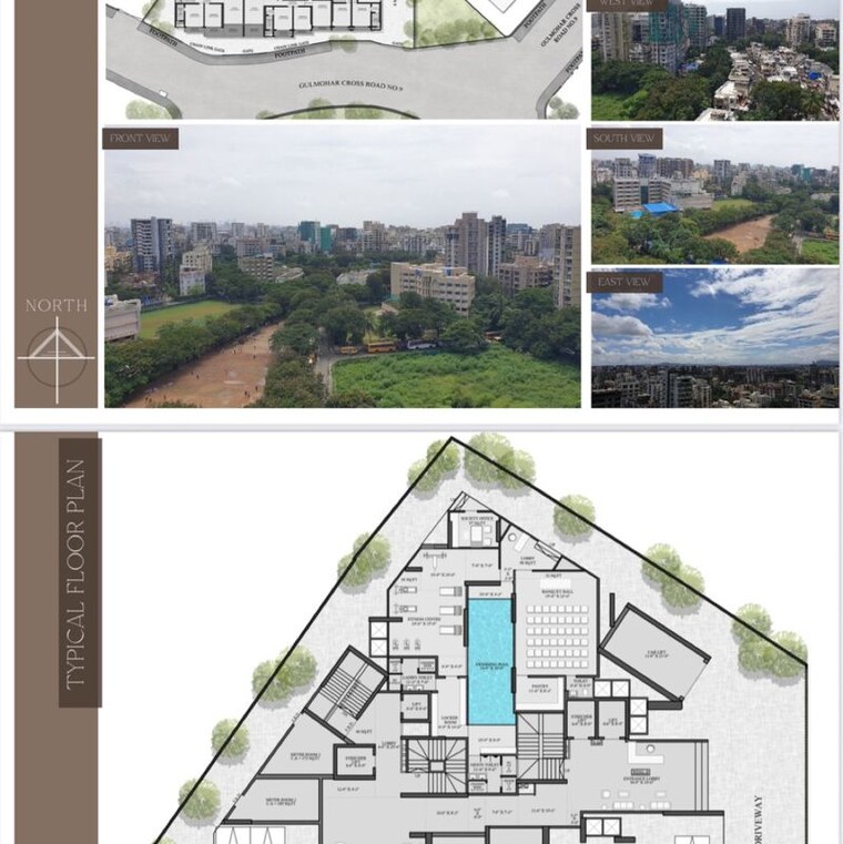 Exterior View, juhu 5 Bedroom 2561 Sq.Ft. Apartment In Juhu Mumbai 10050420