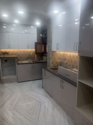 Kitchen in 3 BHK Builder Floor at RWA Residential Society Sector 46, Sector 46 – for Rent