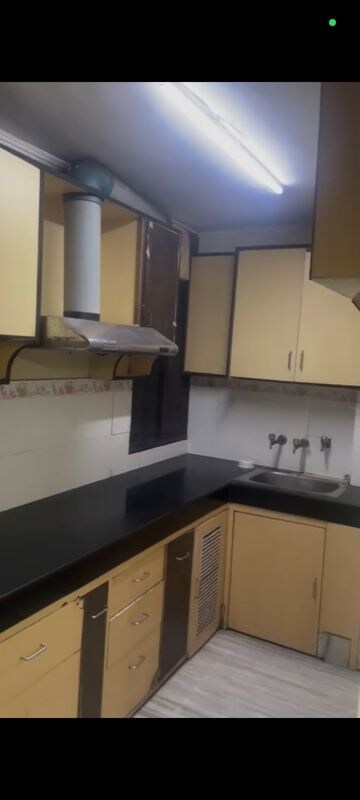 Kitchen in 2 BHK Builder Floor at Malviya Nagar – for Rent