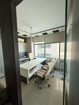 Kitchen in  Office Space at Shilp Arista, Bodakdev – for Rent