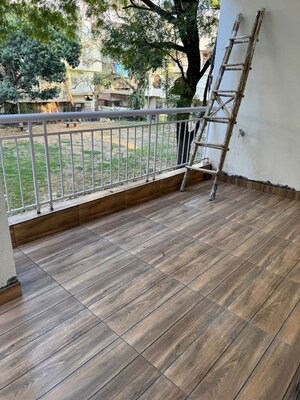 Balcony in 4 BHK Apartment at Vasant Kunj – for Rent