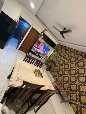 Dining area in 3 BHK Builder Floor at Pir Machalla – for Sale