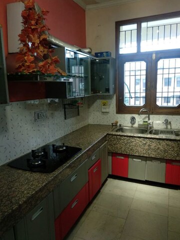 Kitchen in 1 BHK Builder Floor at Sector 49 – for Rent