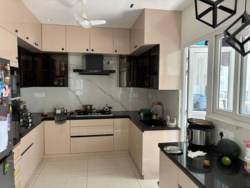 Kitchen in 3 BHK Apartment at Sumadhura Horizon, Kondapur – for Rent