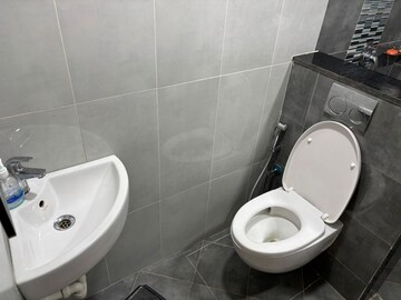 Bathroom in 3 BHK Apartment at Sumadhura Horizon, Kondapur – for Rent