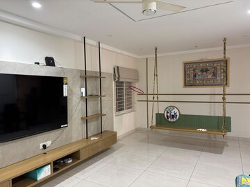 Living Room in 3 BHK Apartment at Sumadhura Horizon, Kondapur – for Rent
