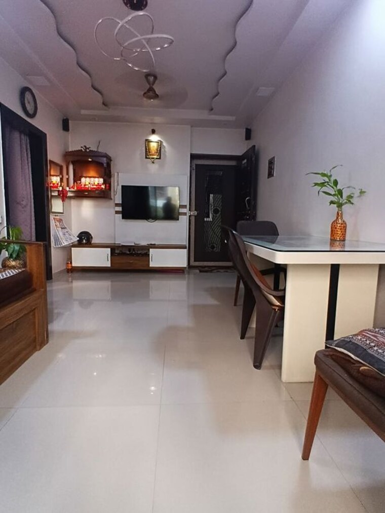 Living Room, mandar-nature-glory 1 Bedroom 685 Sq.Ft. Apartment In Kalwa Thane 10050518