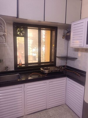 Kitchen in 1 BHK Apartment at Lok Milan, Chandivali – for Rent
