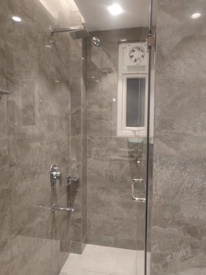 Bathroom in 3 BHK Builder Floor at Adani Samsara Vilasa, Sector 63 – for Rent