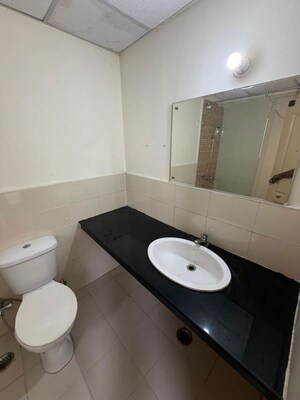 Bathroom in 4 BHK Apartment at Ansal Celebrity Meadows, Sushant Golf City – for Rent