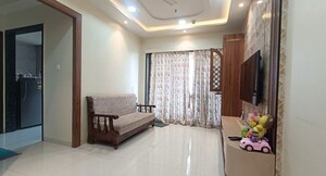Living Room in 1 BHK Apartment at Regency Anantam, Dombivli East – for Rent