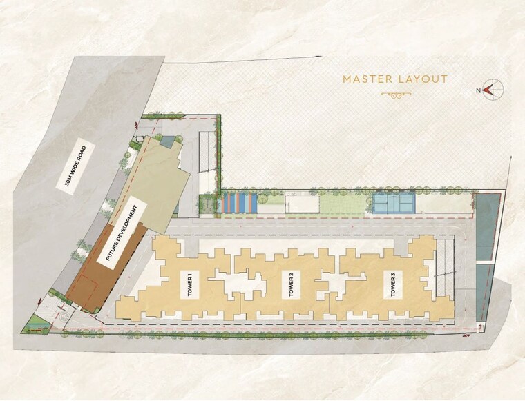 Master Plan, saheel-luxton Commercial Shop 760 Sq.Ft. In Wakad Pune 10050523