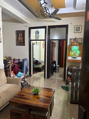 Living Room in 2 BHK Builder Floor at Mini Mig Flat, Indrapuram – for Sale