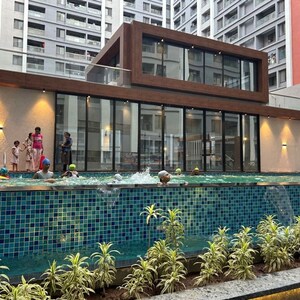 Swimming Pool in 2 BHK Apartment at Tathawade – for Rent
