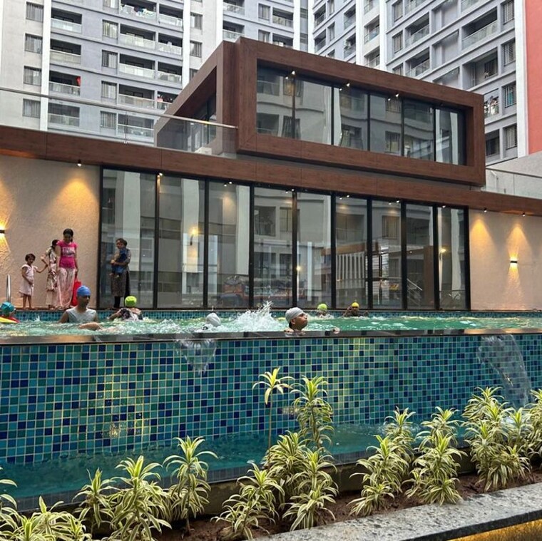 Swimming Pool, tathawade 2 Bedroom 760 Sq.Ft. Apartment In Tathawade Pune 10050627