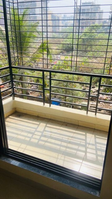 Balcony in 1 BHK Apartment at KK Sapphire, Ulwe Sector 18 – for Rent