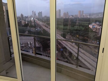 Balcony in 2 BHK Apartment at Lodha Fiorenza, Goregaon East – for Rent