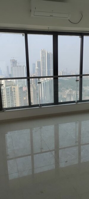 Balcony in 3.5 BHK Apartment at Peninsula Celestia Spaces, Parel – for Rent