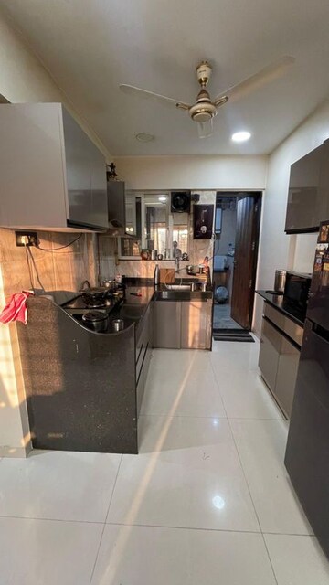 Kitchen in 3 BHK Apartment at GK Atlanta Phase I, Wakad – for Rent