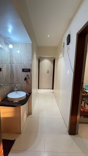 Bathroom in 3 BHK Apartment at GK Atlanta Phase I, Wakad – for Rent