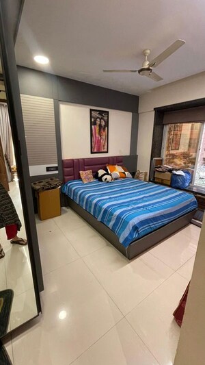 Bedroom in 3 BHK Apartment at GK Atlanta Phase I, Wakad – for Rent