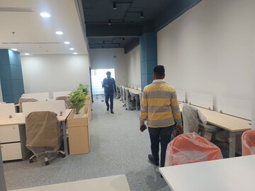 Floor Plan in  Office Space at DLF Corporate Greens, Sector 74a – for Rent