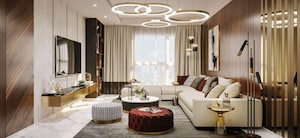 Living Room in 4 BHK Apartment at Kalpataru Amare, Juhu – for Sale